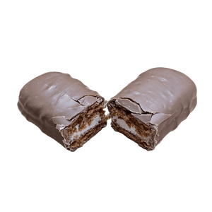 Milk chocolate covered devil dog