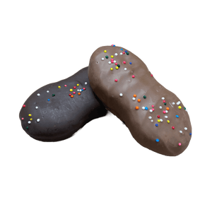 Milk and dark chocolate covered Nutter Butters