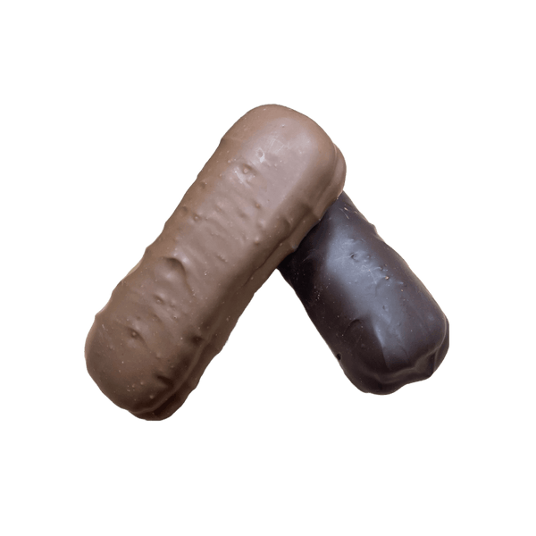 Milk and Dark Chocolate covered Devil Dogs