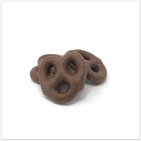 Chocolate covered mini pretzels