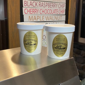 Two Kellerhaus hand packed homemade ice cream pints for pick up only