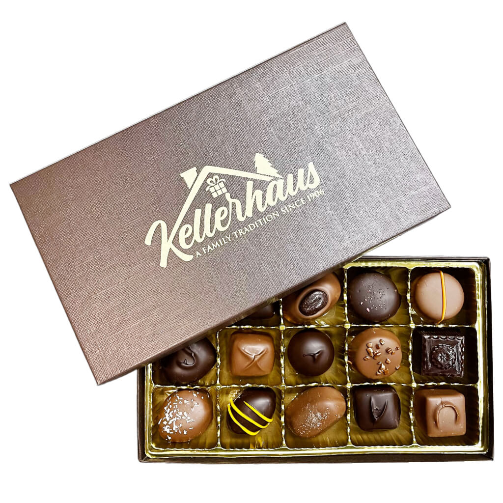 Dark Chocolate Dipped Fruit Assortment Gift Box | John Kelly Chocolates