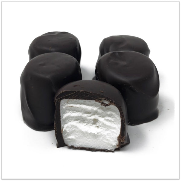 Five Chocolate covered marshmallows