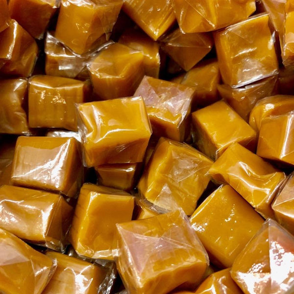 Individually wrapped caramels